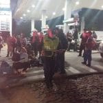Pasajero cayó de colectivo en San Lorenzo