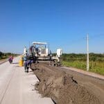 MOPC registra progreso en primera ruta de hormigón del país