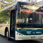 Buses eléctricos llegan con pasaje a G. 3.400